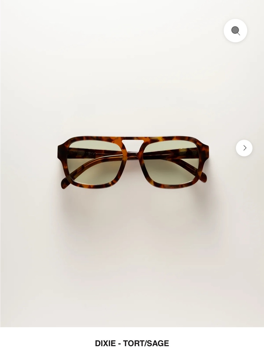 VEHLA Dixie Sunglasses Tort/Sage